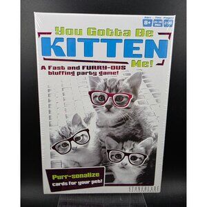 You Gotta Be Kitten Me! Family Card Game 2–10 Players Fast Paced Fun